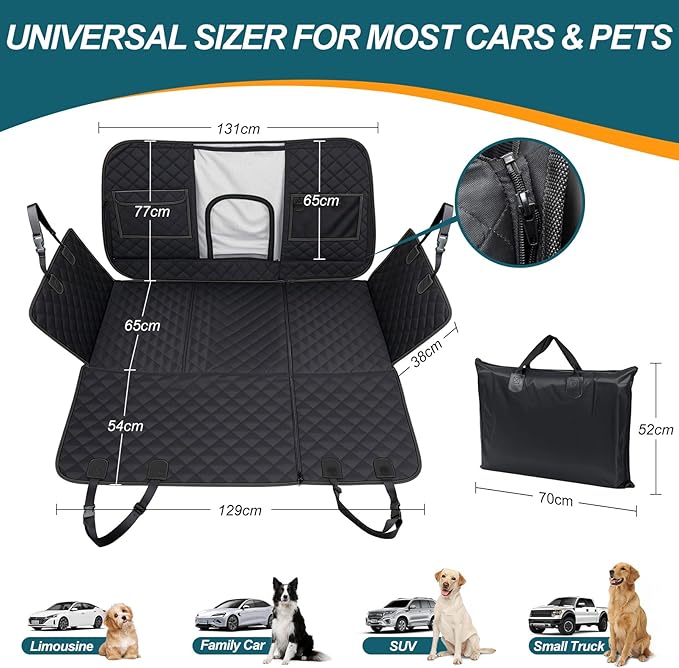 HEELE Back Seat Extender for Dogs