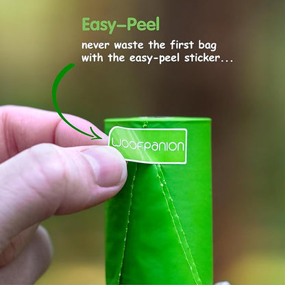 Home Compostable Dog Poop Bags -270 Bags 18 Rolls-