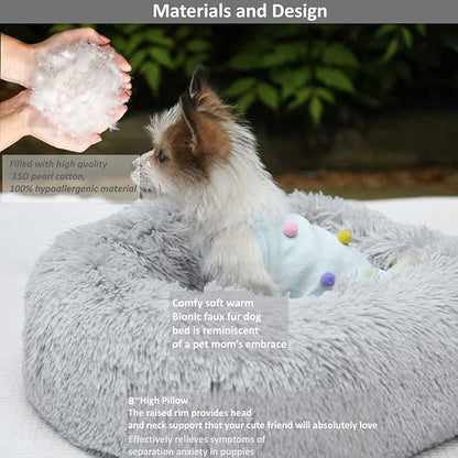 Orthopedic Dog Bed Small Washable,23 inches 25 lbs