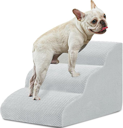 BOMOVA Dog Stairs for Small Dogs 3-Step Dog 2/3/4/5 Steps