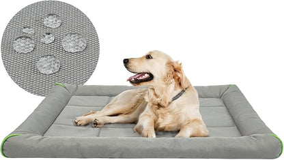 Miguel Oxford 900D Outdoor Waterproof Dog Bed for Metal Dog Crates Water-Resistant All Weather Pet Mat Durable Easy Wipe Clean Travel Indoor Outdoor Puppy Cat Crate Bed 42inch