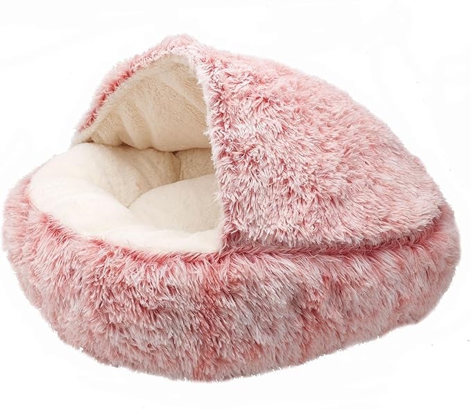 Cat Beds for Indoor Cats Cave&Calming Dog Beds 20 inch,