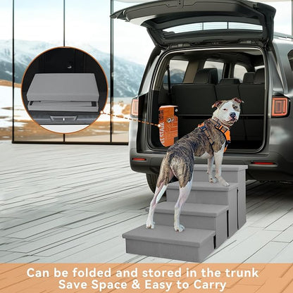 Dog Stairs 23" H, 200 lbs 4 Steps