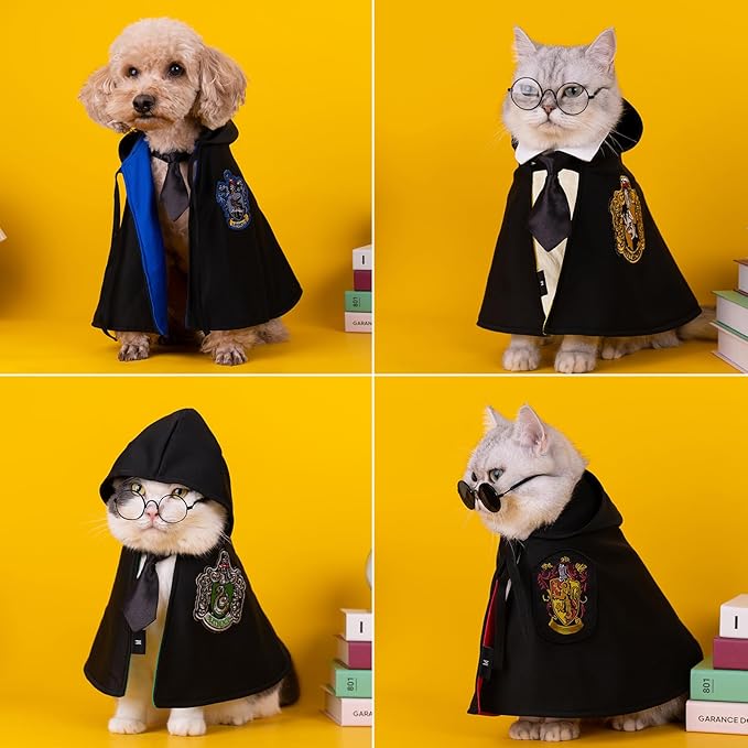 Dog cat Halloween Costume Cape