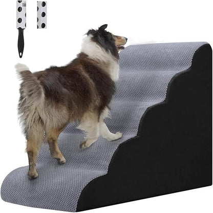Dog Stairs for Bed 5 Tier 22" High