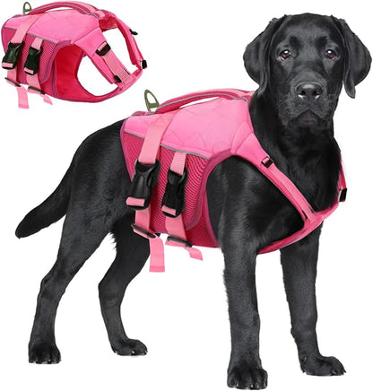 ASENKU Dog Life Jacket with Rescue Handle