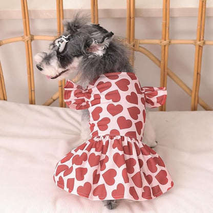 CuteBone Dog Dress Princess Puppy Birthday Dresses FX01XXS