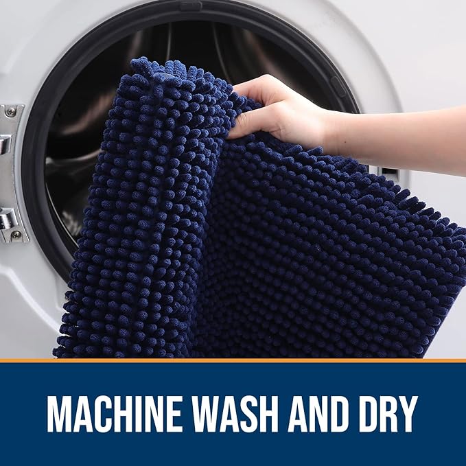 OLANLY Dog Door Mat for Muddy Paws 40x32