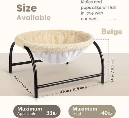 Cat Bed Dog Bed Pet Hammock Bed Cat Sleeping Cat Supplies Pet Supplies Whole Wash Stable 16.9 in 16.9 in 9.5 in