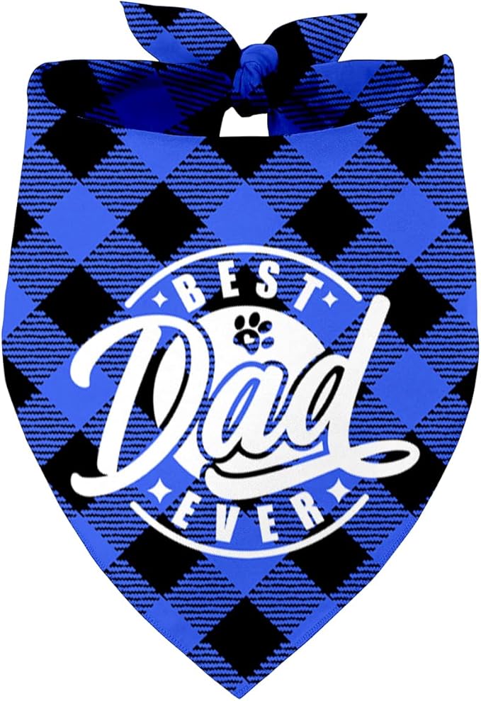 Best Dad Ever Dog Bandana (C2)