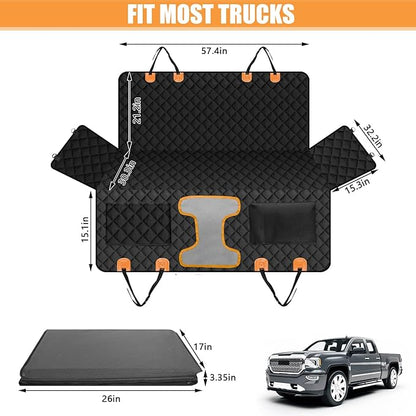 Truck Back Seat Extender for Dogs F150, Silverado