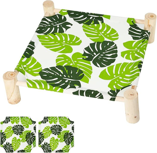 Patas Lague Cat and Dog Hammock Bed Small Dog Bed (2 Covers)