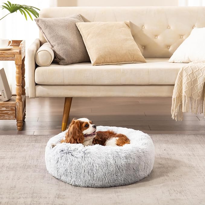 Calming Dog Bed for Medium Large Dogs 39" Gradient