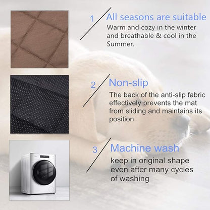 Dog Crate Bed Mat (26Wx40L)