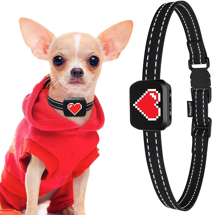 Small Dog Bark Collar Rechargeable 5-15lbs -