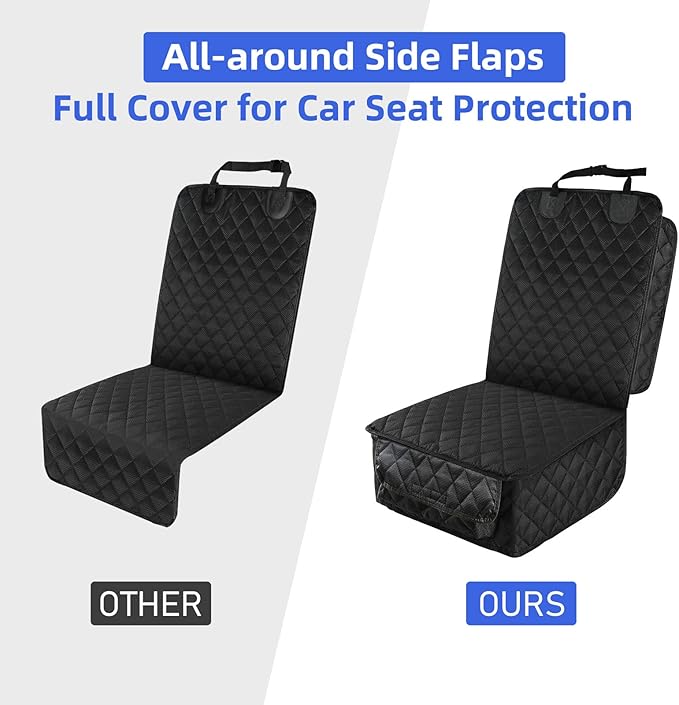 PETICON Waterproof Front Seat Car Cover 2 Pack
