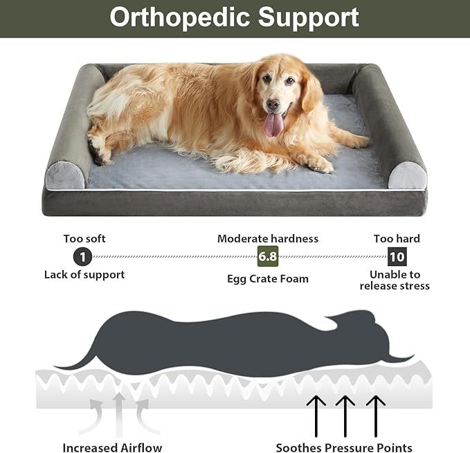 BFPETHOME Washable Dog Beds for Extra Large Dogs