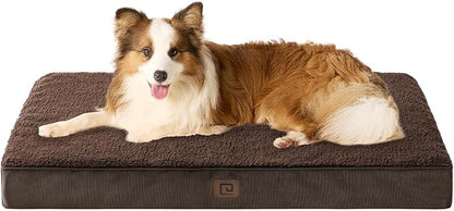 EHEYCIGA Orthopedic XL Dog Beds for Extra Large Dogs with Removable Washable Cover for Crate 41x27