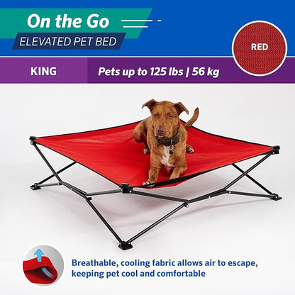 Coolaroo On The Go Cooling Elevated Dog Bed