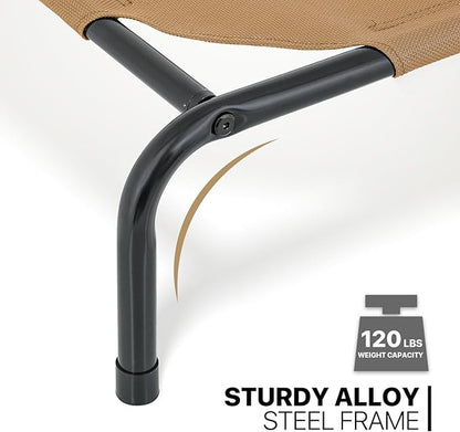 MoNiBloom Elevated Dog Bed for Large Dogs 54 Inches