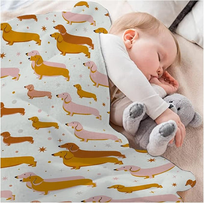 Dachshund Dog Blankets Puppy Blanket 30x40 in