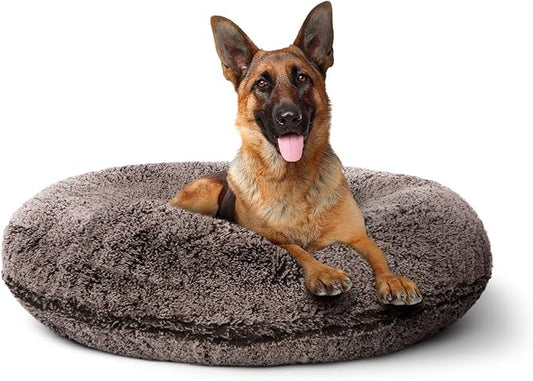 Bessie and Barnie Bagel Donut Dog Bed