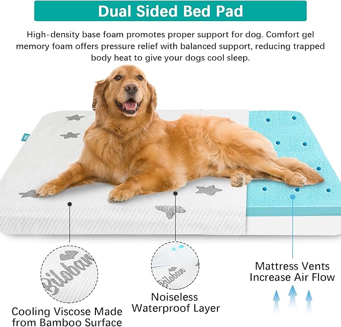 Biloban Waterproof Dog Beds for (Big XL) Dogs