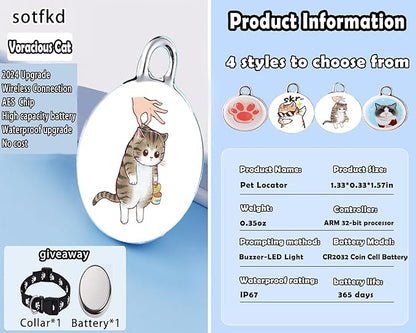 Cat Tracker-Airtag Cat Collar-Cat Tracker Collar-Pet Tracker