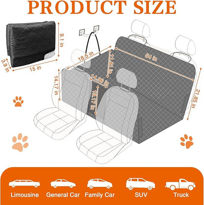 Tfwadmx Back Seat Extender for Dogs