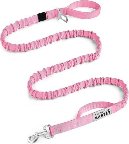 OutdoorMaster Bungee Dog Leash 2 Padded 6 FT