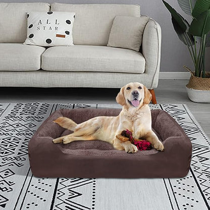 PUPPBUDD Dog Beds for Medium Dogs