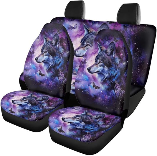 Galaxy Wolf Automotive Full Set Seat Covers 4