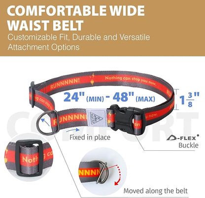 Hands Free Dog Leash with Waist Belt Lifetime Replacement 5518