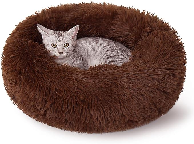 nononfish Marshmallow Cat Bed Kawaii Cat Nest Bed 19 Inches