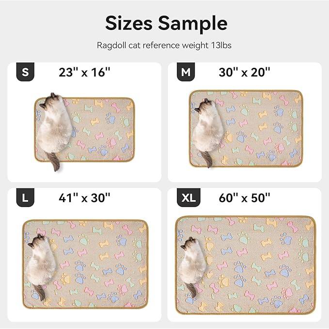 PJYuCien Blankets 1 Pack 3 30"x20" Pet