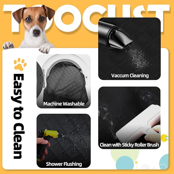 Car Seat Cover for Dogs Back Seat