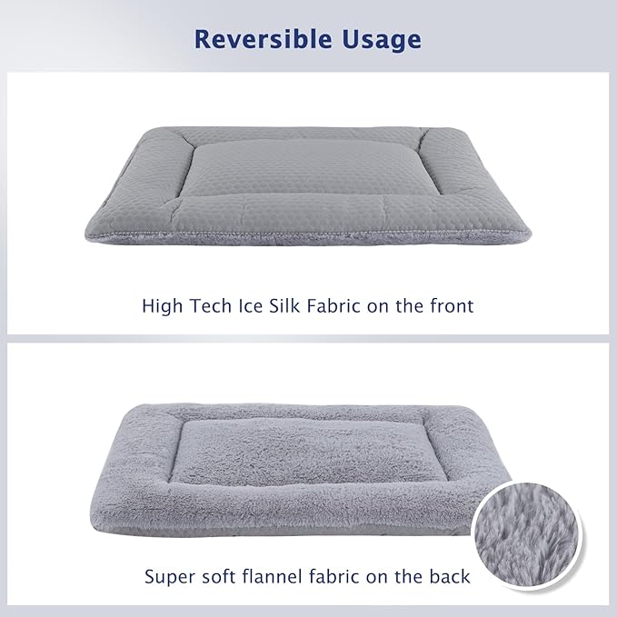 Dog Bed Mat XB009 (30''x20'',Grey)