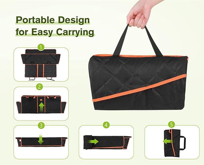 Pecute Dog Seat Cover for Back Seat Ram1500 Silverado