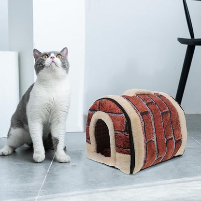 FOMIYES 1pc Pet Sleeping Bed Cat Sleeping House