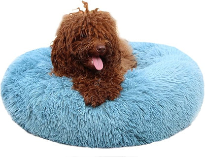Small Dog Donut Bed for Small Dogs Machine Washable