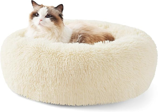 Bedsure Calming Cat Bed for Indoor Cats 15 lbs 20 inches