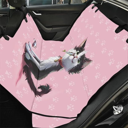 AFPANQZ Cat Print Dog Cat Seat Cover Bucket