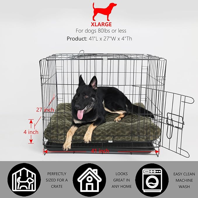 Large Dog Crate Bed 42 Inch Dog Crate 90 lbs
