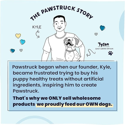 Pawstruck All Natural Air Dried Dog Food w/Real Fish - Grain Free, Made in USA, Non-GMO & Vet Recommended - High Protein Limited Ingredient Full-Feed - for All Breeds & Ages - 2.5oz Trial Bag