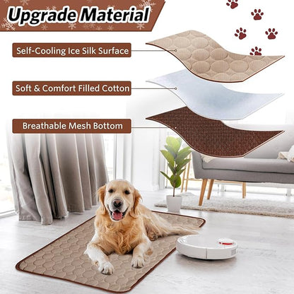 Pet Dog Cooling Bed Mats