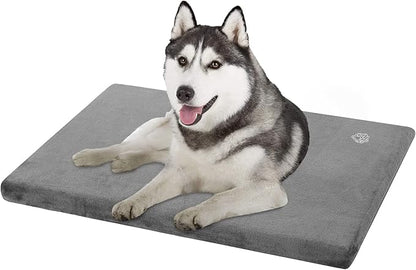 EMPSIGN Stylish Dog Bed Mat Dog Crate Pad Mattress Reversible (Cool & Warm)