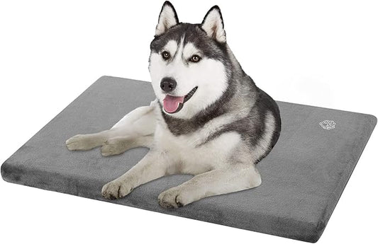 EMPSIGN Stylish Dog Bed Mat Dog Crate Pad Mattress Reversible (Cool & Warm)