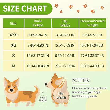 Dog/Cat Wheelchair for Back Legs