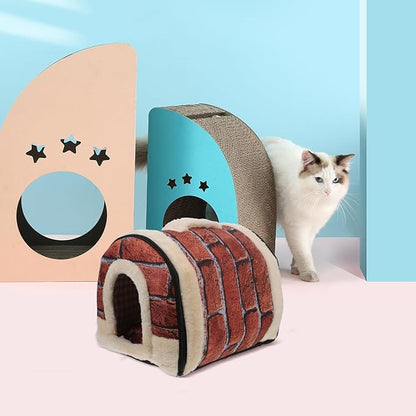 FOMIYES 1pc Pet Sleeping Bed Cat Sleeping House