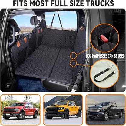 YJGF Dog Back Seat Extender for Truck F150/RAM1500/Silverado (black)